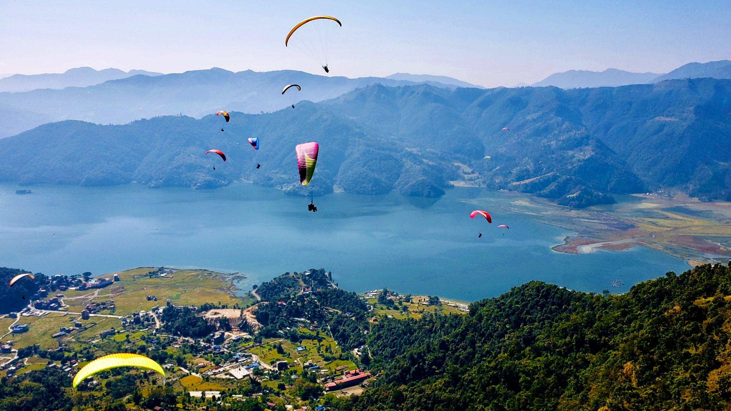 Paragliding Test Successful at Kawasoti