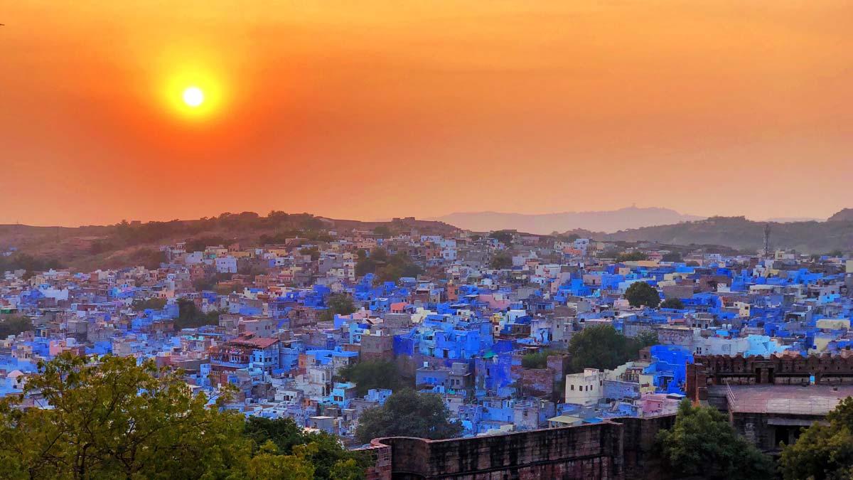 फिका बन्दै गएको भारतको ‘ब्लु सिटी’को नीलो रंग