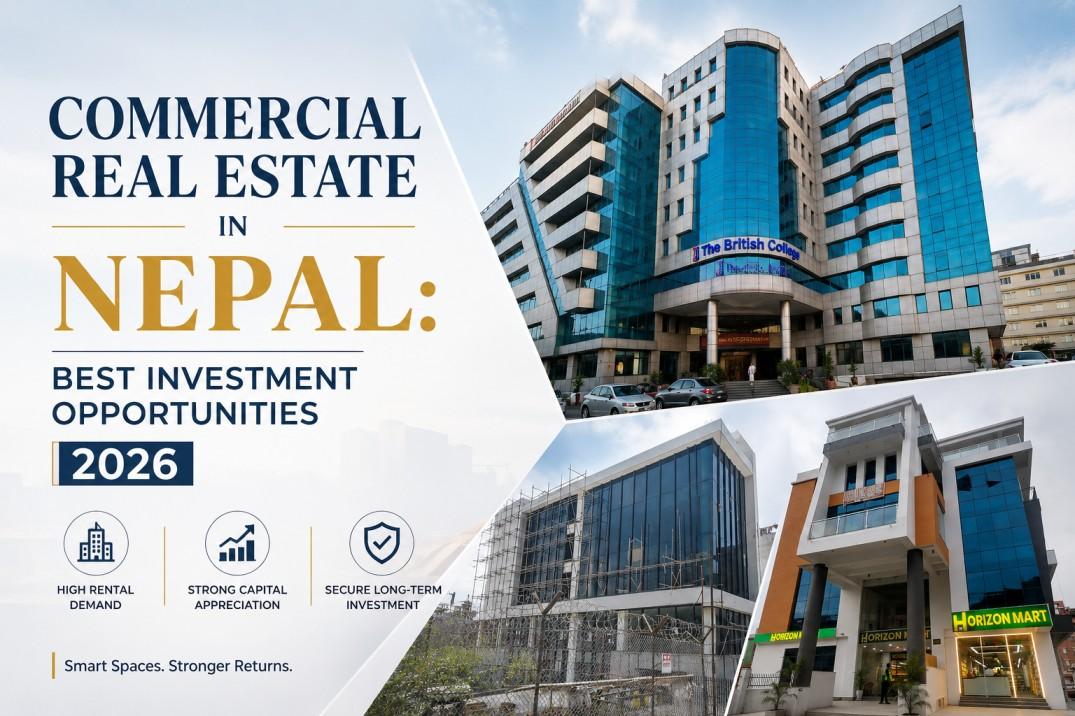 Commercial Real Estate in Nepal: Best Investment Opportunities 2026