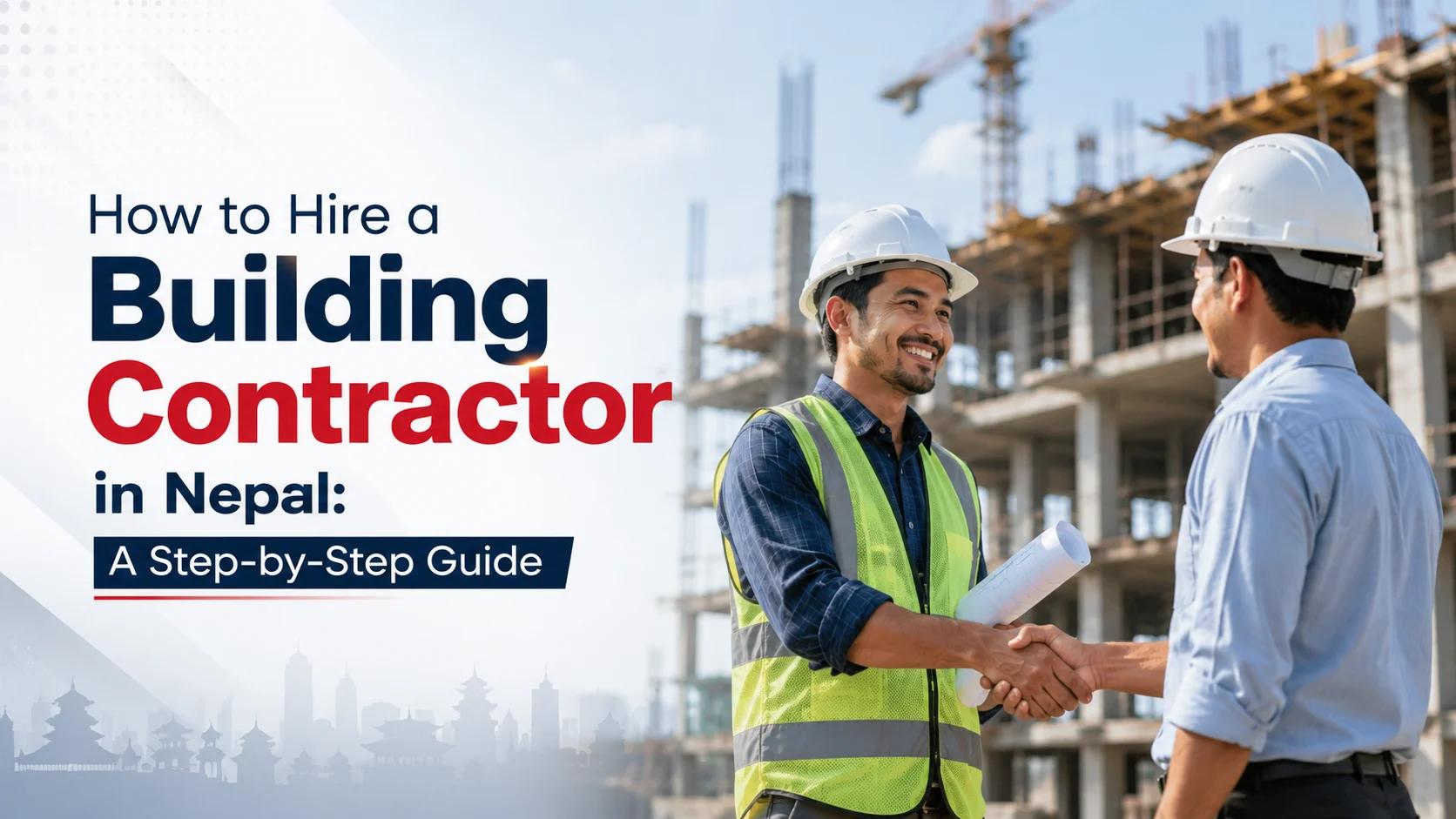 How to Hire a Building Contractor in Nepal: A Step-by-Step Guide