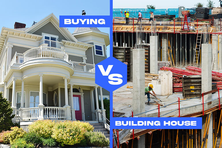 buying-vs-building house