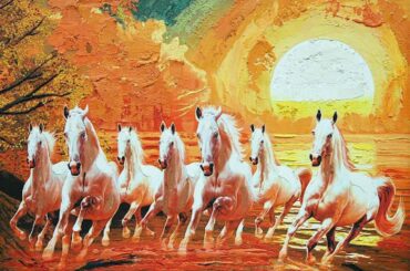 seven horse