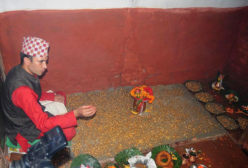 Ghatasthapana puja