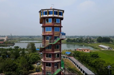 एक करोडको निजी लगानीमा बनेको नौ’तले भ्यूटावर