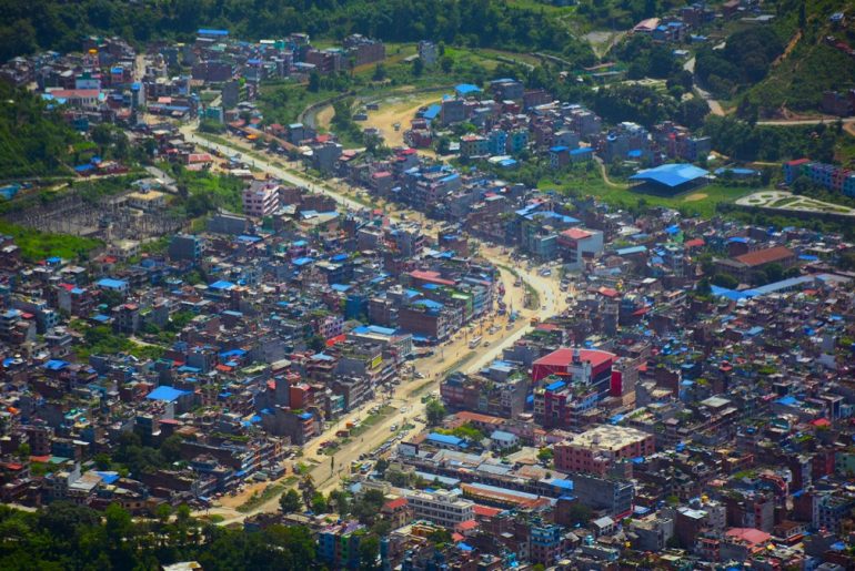 सडक विस्तारका लागि दमौली बजारका ५ सय घरटहरा भत्काइने