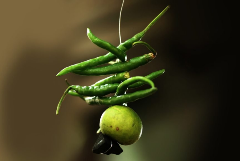 Lemon-And-Chillies-Hanging