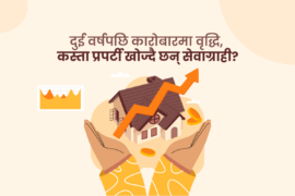 घरजग्गा बजारमा सेवाग्राहीको व्यवहार र बजार प्रवृत्ति विश्लेषणः  मंसिर २०८१