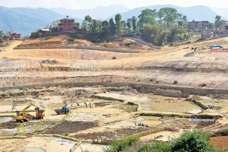 LAND-PLATING