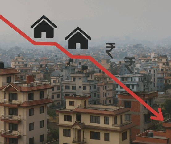 लगातार घट्दो घरजग्गा कारोबार, राजस्व संकलनमा अर्बौं घाटा