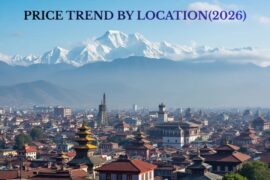 price trend by location in kathamandu (2026)